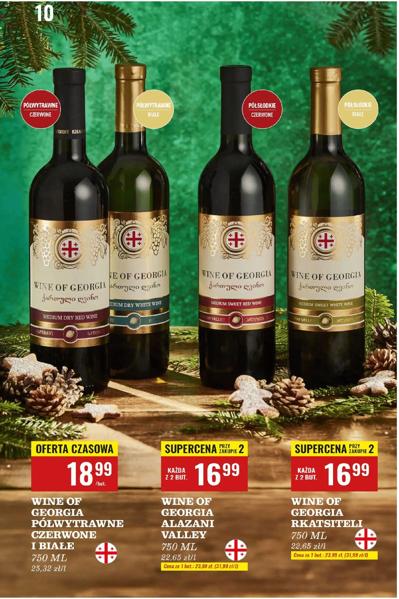 Biedronka gazetka - Czas na toast od 17.11.2025 | Strona: 10 | Produkty: Alazani Valley