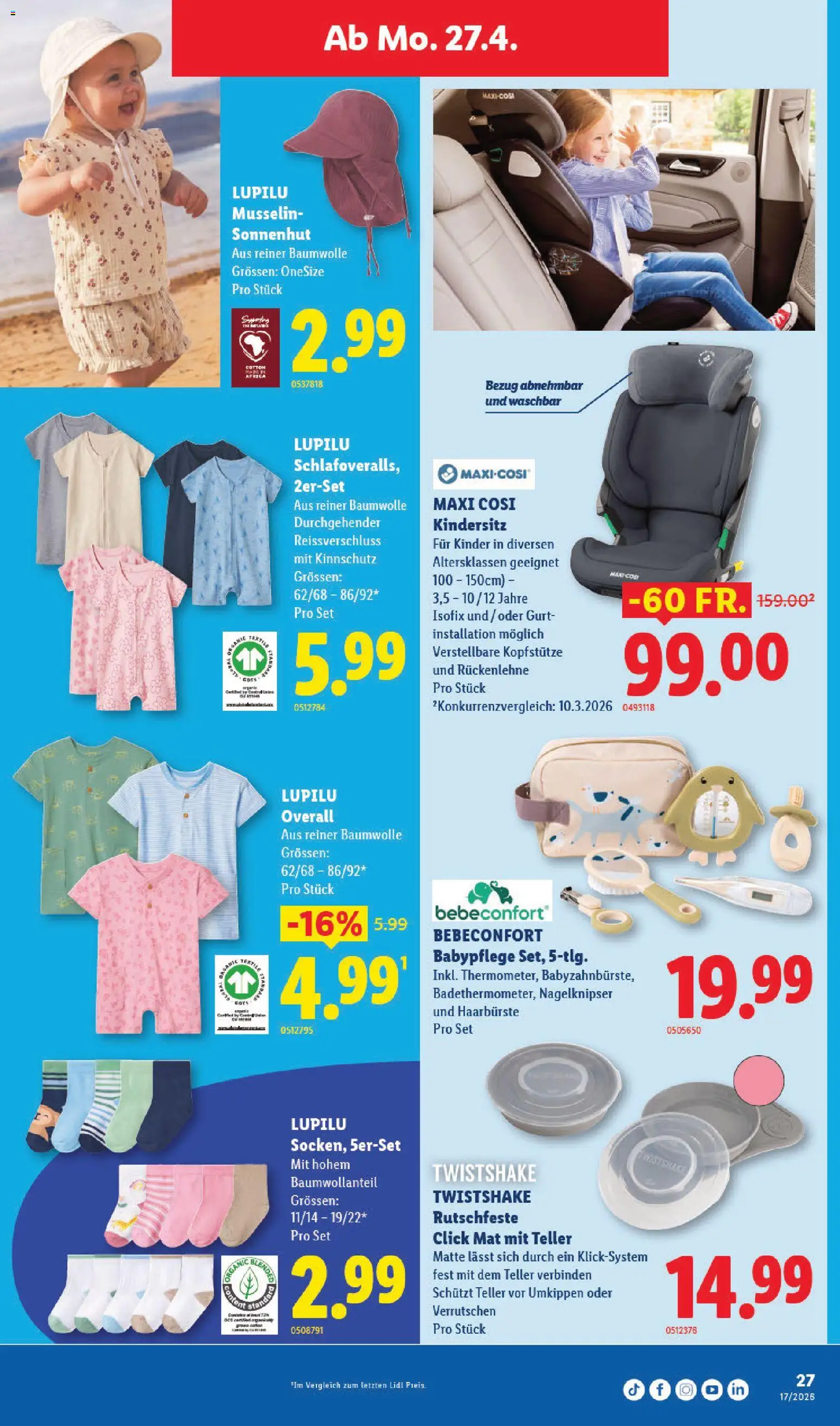 🛍️ Lidl aktionen ab 23.04.2026 » Entdecken Sie exklusive Rabatte und sparen Sie noch heute! 💰 | Schweiz