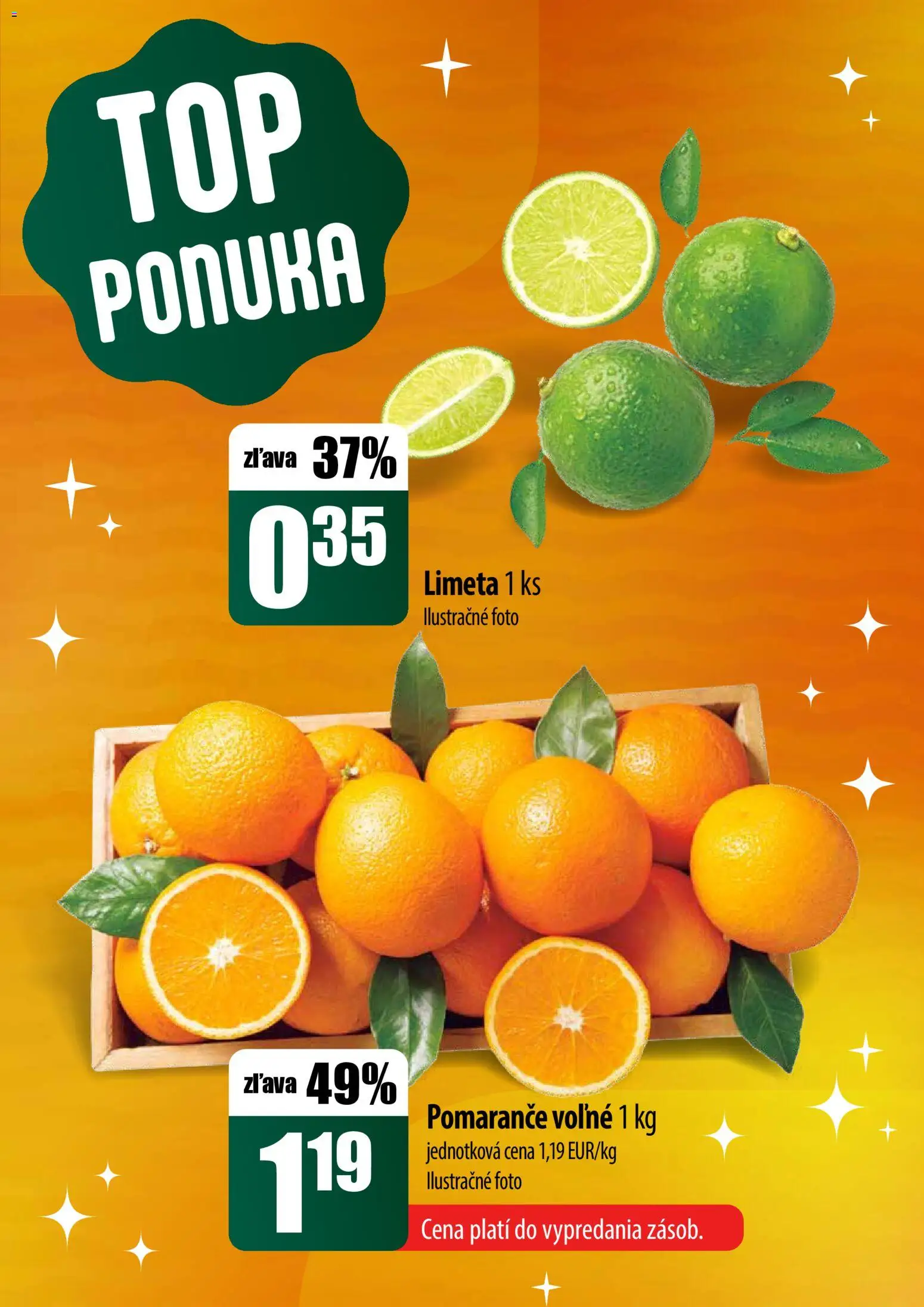 Nové COOP Jednota akcie – leták je platný od 22.12.2025 | Strana: 5 | Produkty: Pomaranče