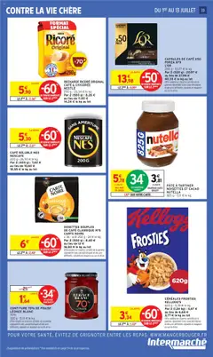  | Page: 35 | Produits: Fraise, Pâte à tartiner, Nutella, Café