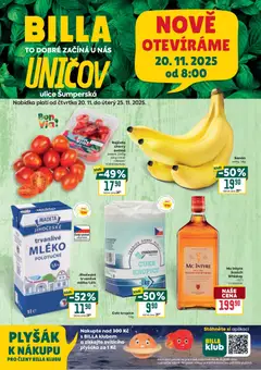 Náhled letáku Billa leták - Speciál: Uničov od 20.11.2025
