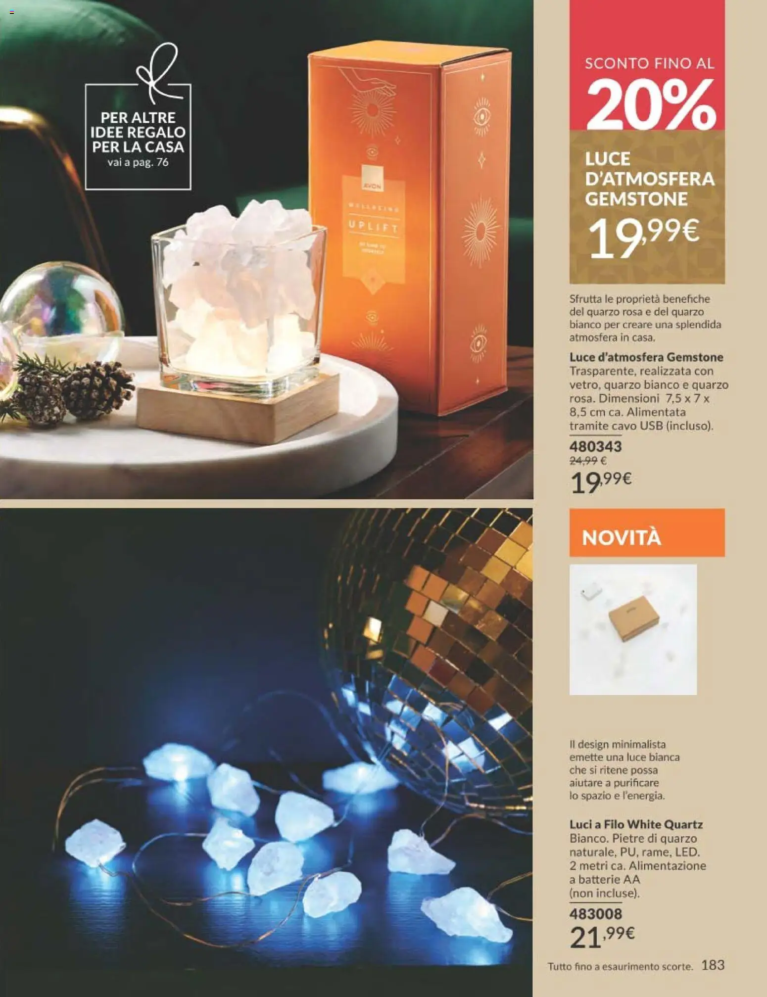 Volantino Avon del 01.11.2025 | Pagina: 183