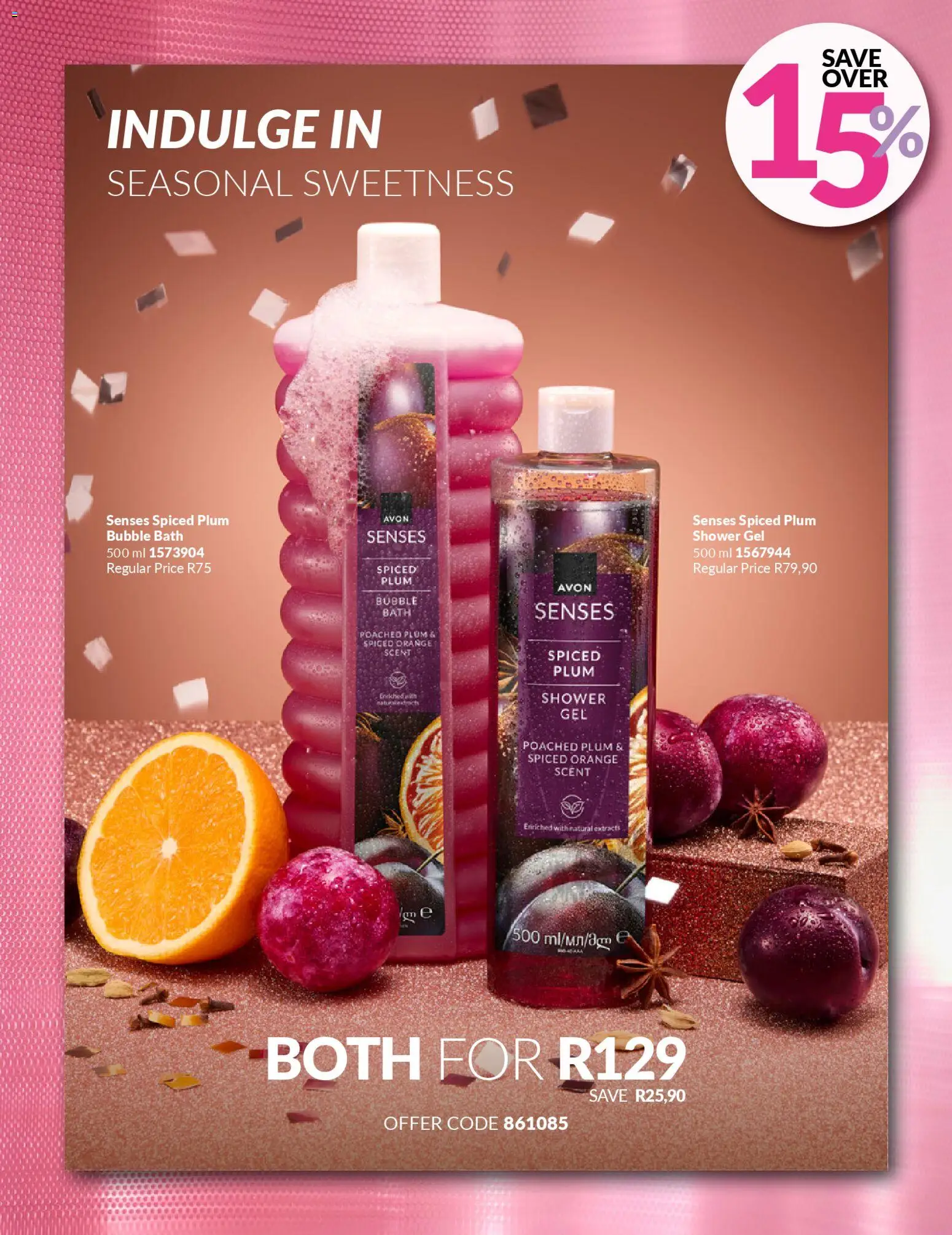 New Avon catalogue – valid from 22.04.2026 | Page: 18 | Products: Bath, Shower, Shower gel
