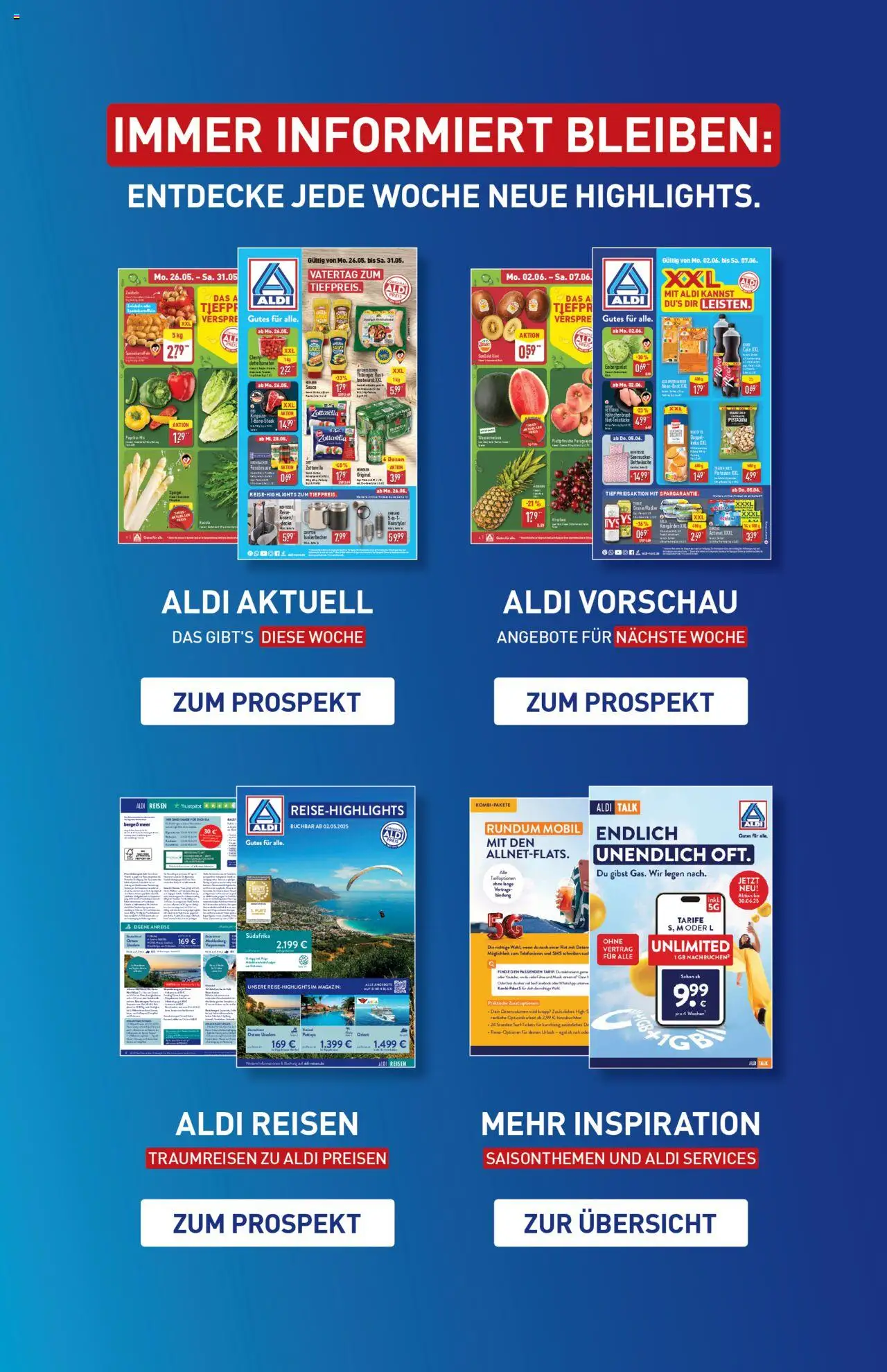 Aldi Prospekt 	 - gültig ab dem 23.06.2025 | Seite: 45 | Produkte: Actimel, Kirschen, Zwiebeln, Eis