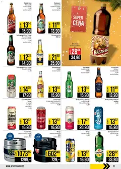 Náhled letáku Jip leták - Cash & Carry od 17.12.2025 | Strana: 21 | Produkty: Velkopopovický Kozel, Radegast, Lišácké jablko, Gambrinus