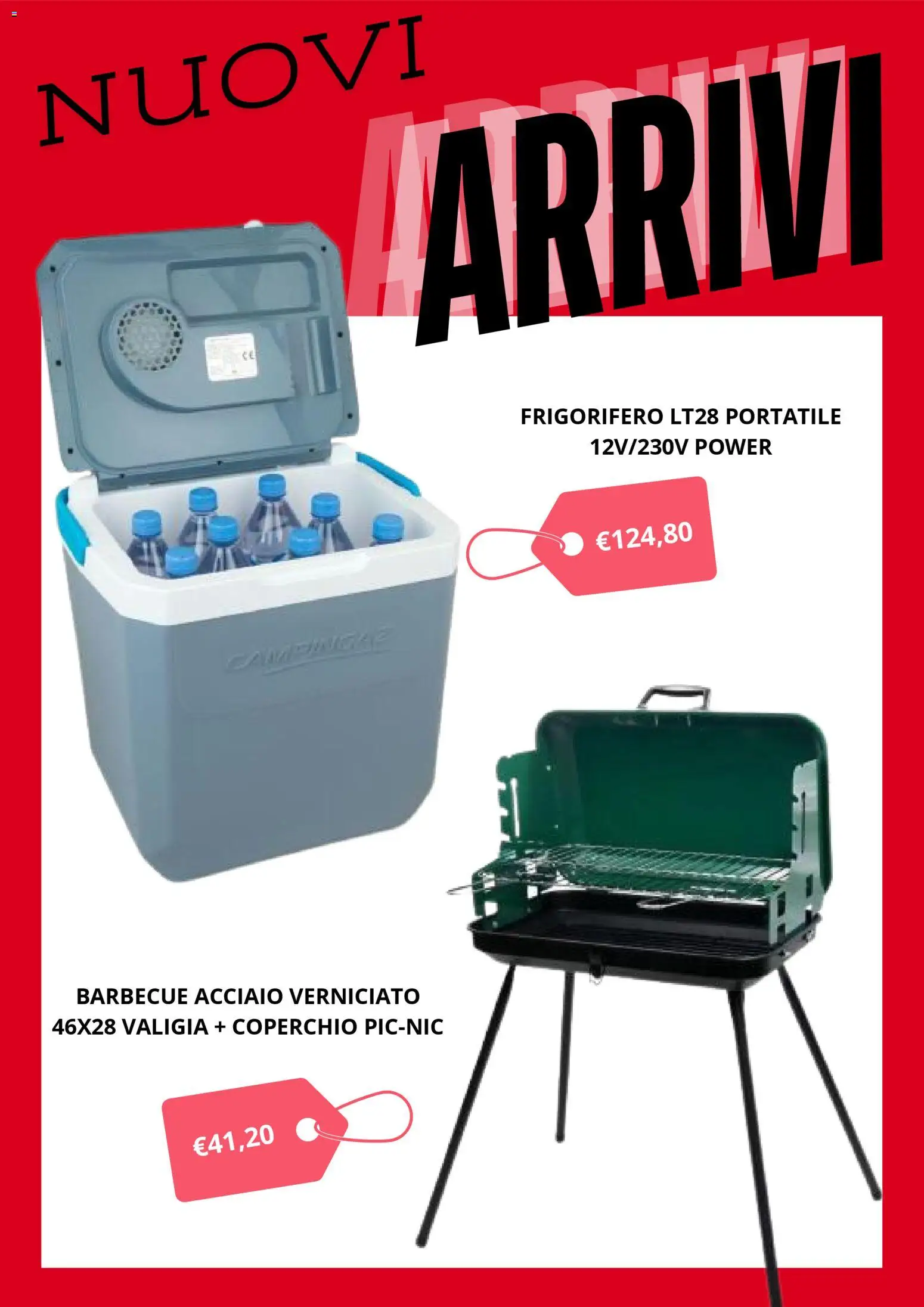 Volantino BricoSì del 24.02.2026 | Pagina: 4 | Prodotti: Barbecue, Valigia, Frigorifero