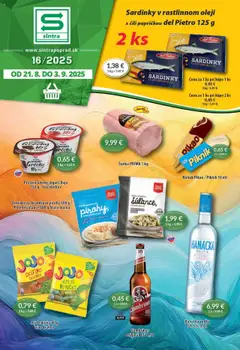 Sintra leták - náhľad platný od 21.08.2025