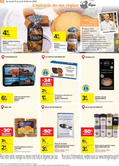Carrefour - Prévisualisation de Carrefour Le meilleur de ma région Bretagne valide à partir de 10.02.2026 | Page: 12 | Produits: Farine de ble, Farine, Beurre, Biscuits
