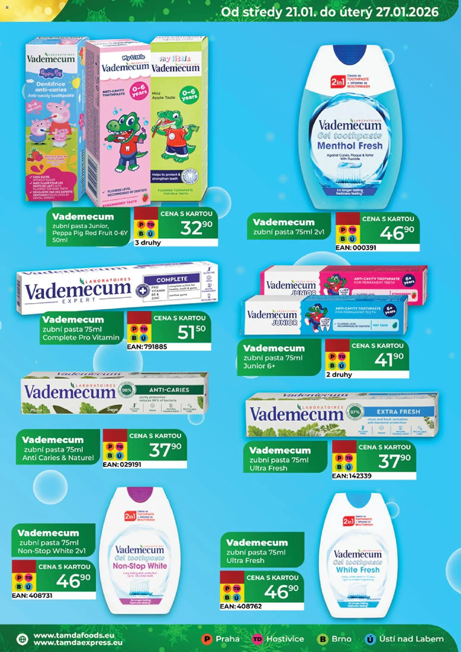 Tamda Foods leták od 21.01.2026 | Strana: 37 | Produkty: Zubní pasta, Apple