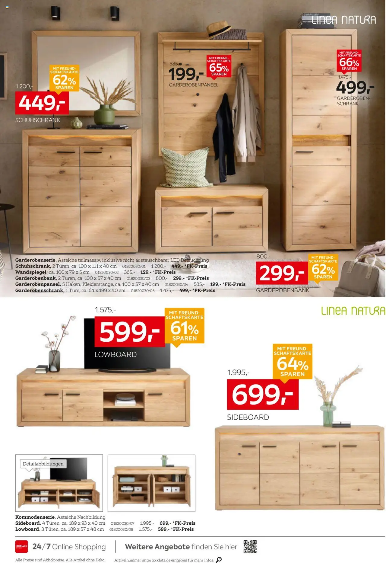 XXXL Lutz  Aufbewahrung & Deko! - gültig ab dem 28.07.2025 | Seite: 14 | Produkte: Sideboard, Lowboard, Schrank