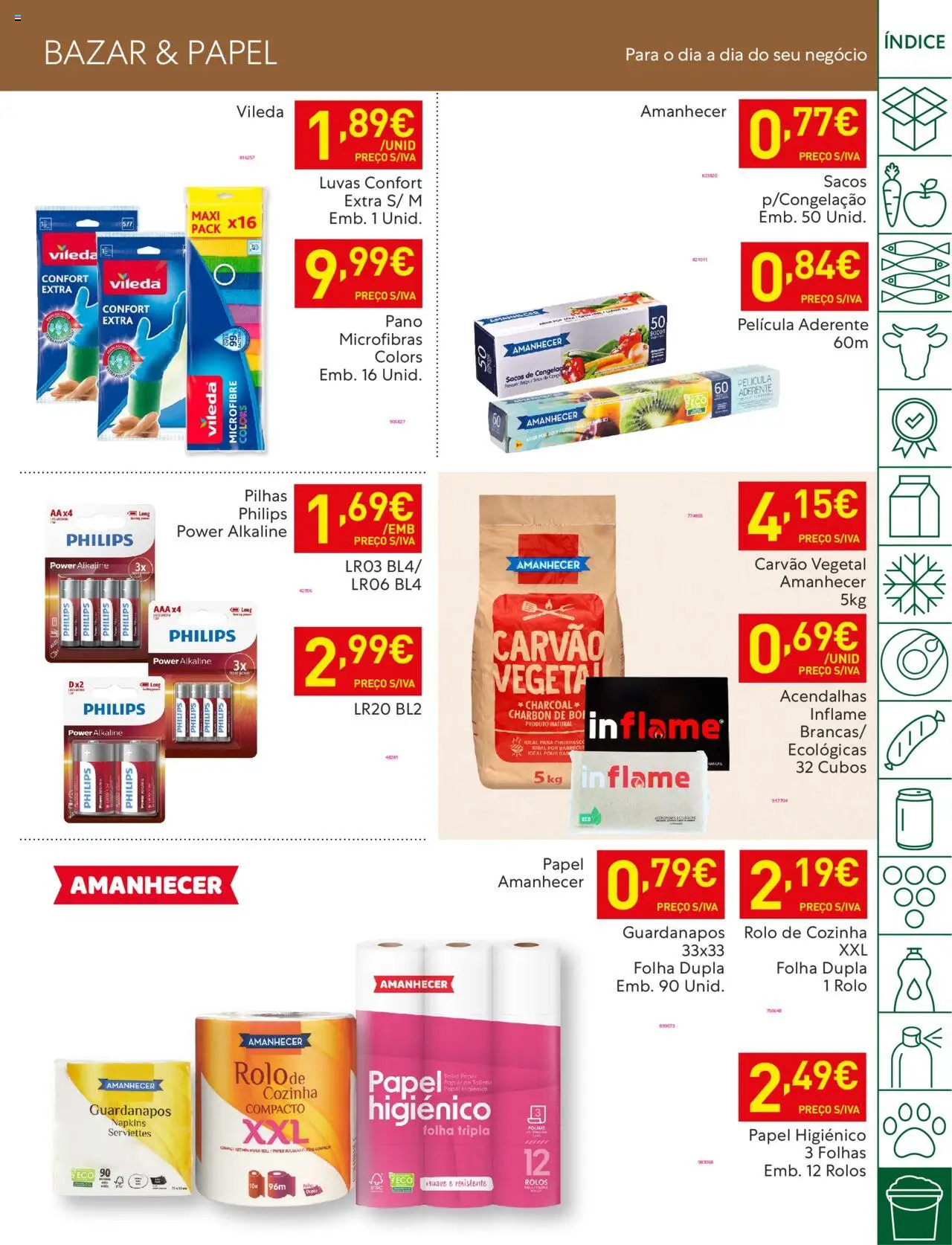 Recheio folheto │ válido de 05.08.2025 | Página: 47 | Produtos: Papel higiénico, Guardanapos, Carvão vegetal, Pilhas