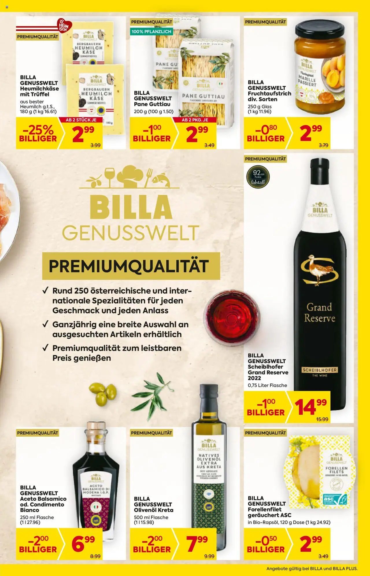 Billa Flugblatt gültig ab 16.10.2025 | Seite: 9 | Produkte: Käse
