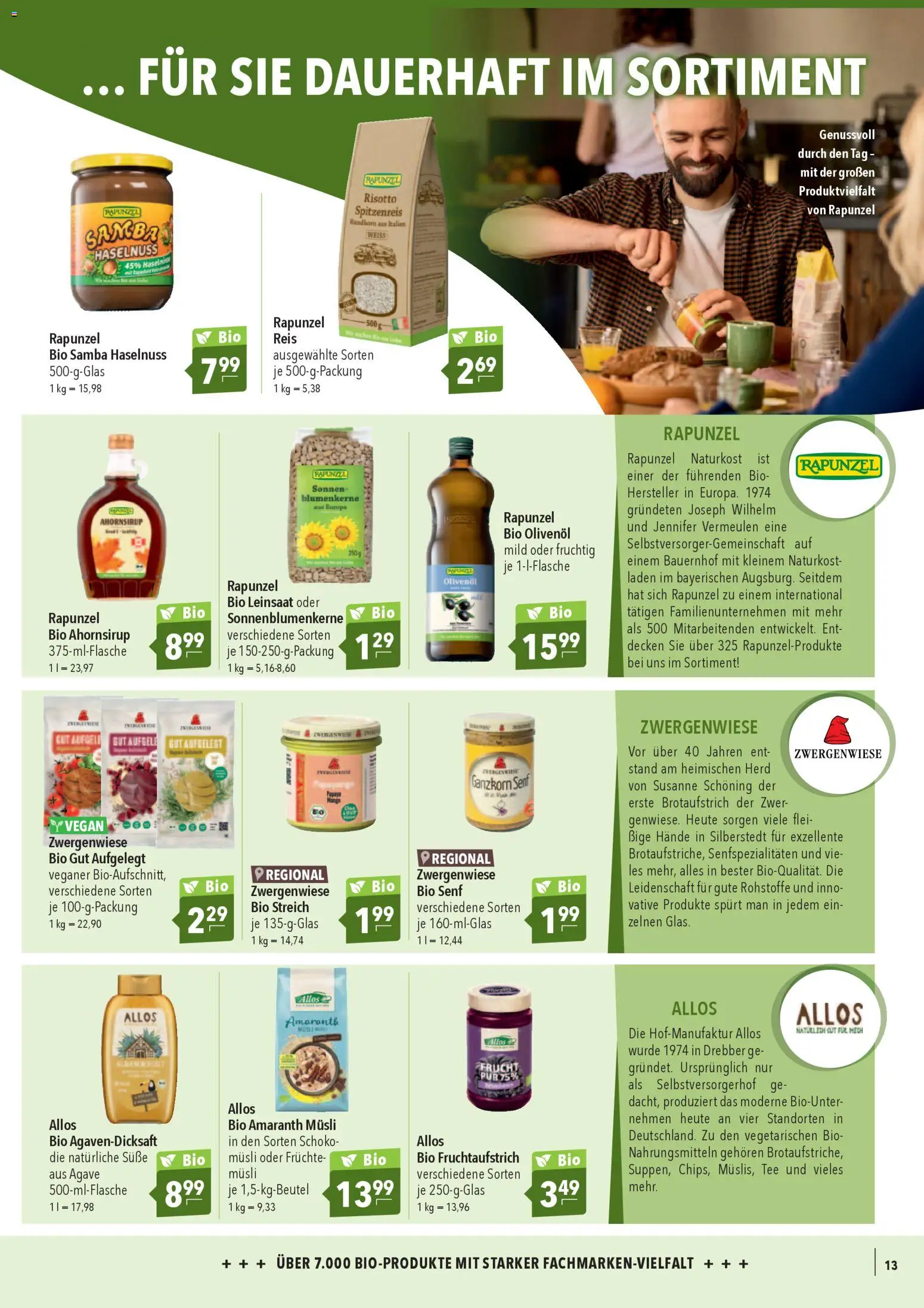 CITTI Markt Bio logisch! – gültig ab 01.04.2026 | Seite: 13 | Produkte: Musli, Herd, Olivenol, Reis