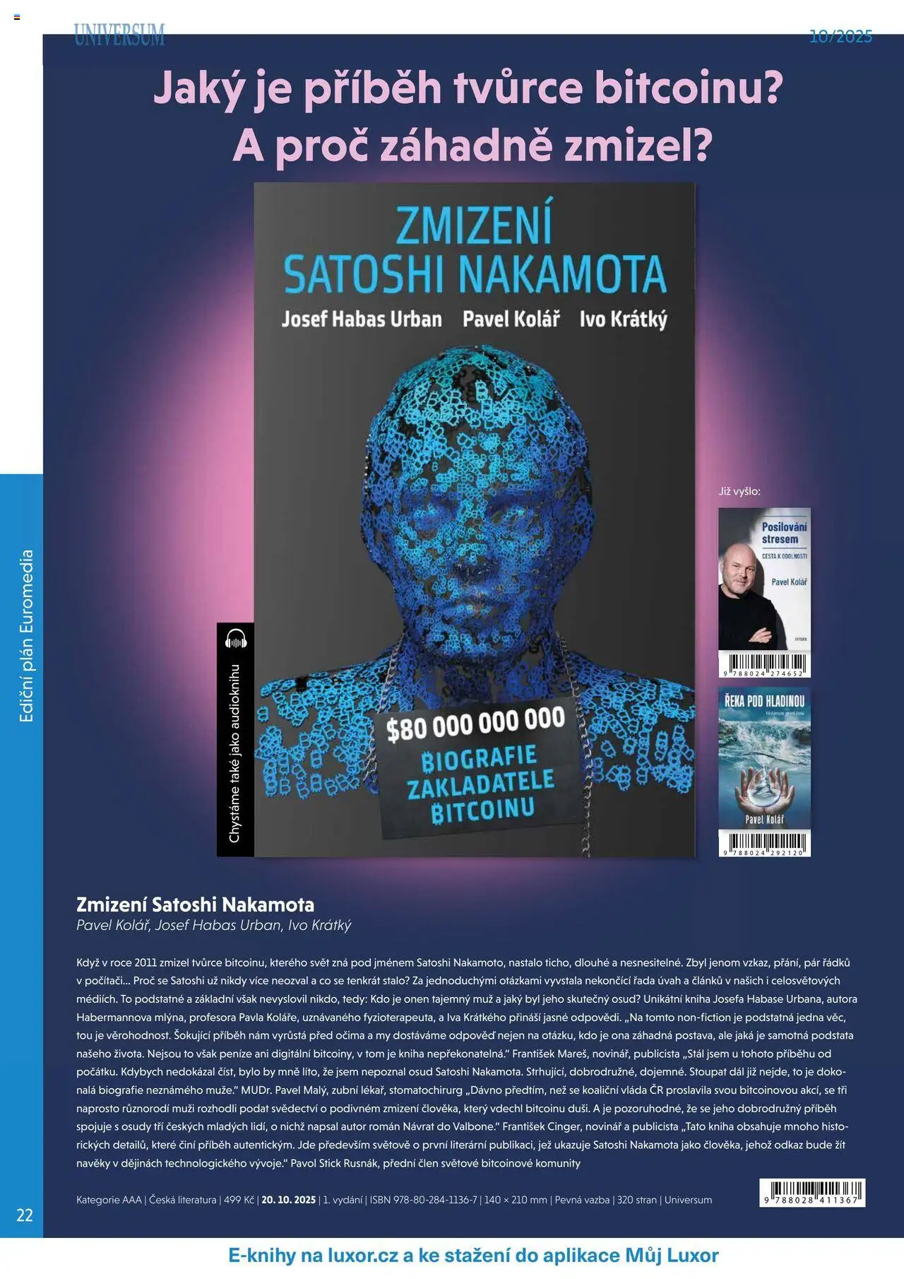 Knižní klub leták - říjen 2025 od 01.10.2025 | Strana: 22 | Produkty: Kniha