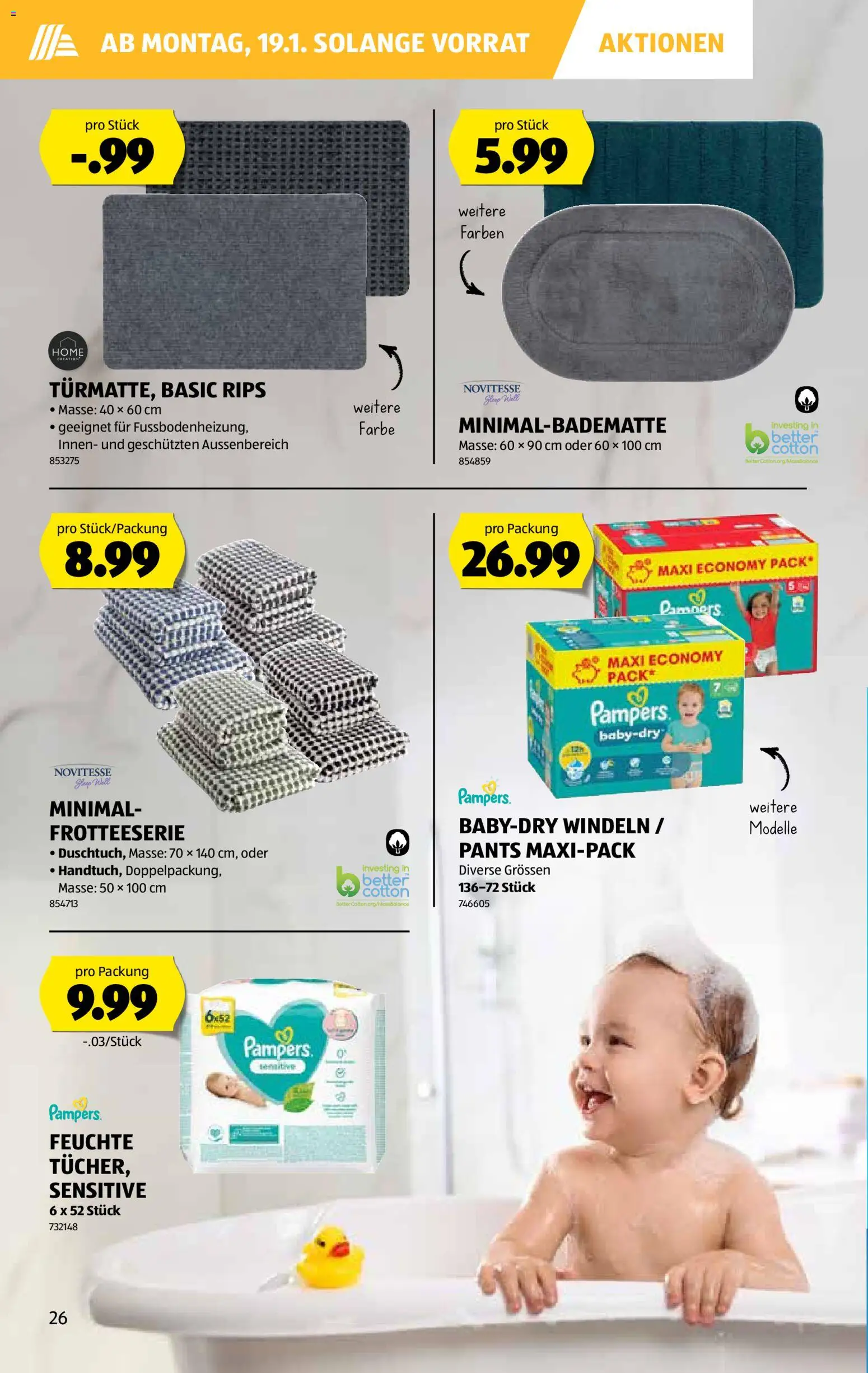 Aldi Aktionen – gültig ab 15.01.2026 | Seite: 27 | Produkte: Pampers