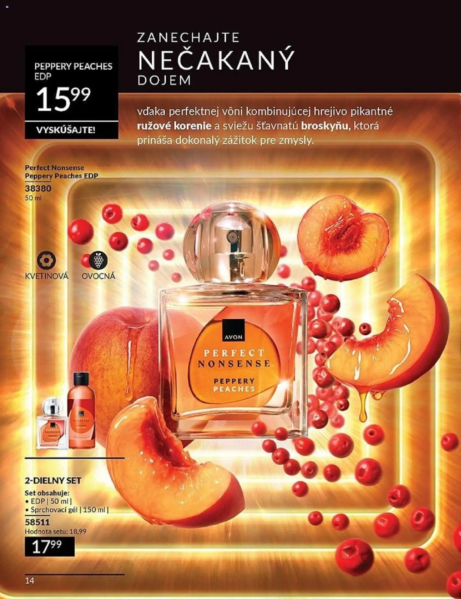 Nové Avon akcie – leták je platný od 01.03.2026 | Strana: 14 | Produkty: Korenie