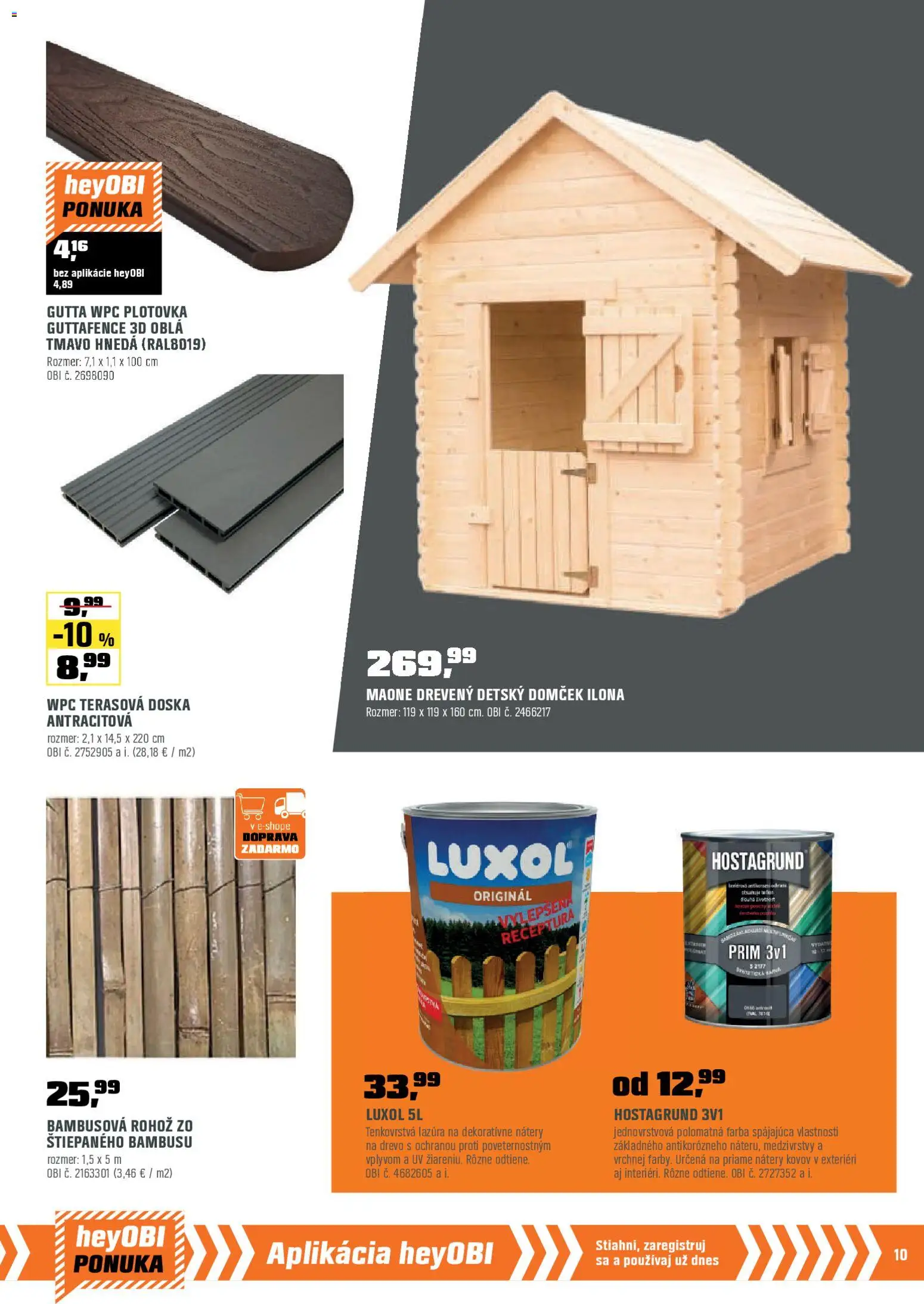 Nové OBI akcie – leták je platný od 01.04.2026 | Strana: 11