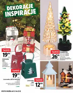 Pogląd oferty "Intermarche Gazetka - Dekoracje i Inspiracje" - ważna od 06.11.2025 | Strona: 8 | Produkty: Choinka, Baterie