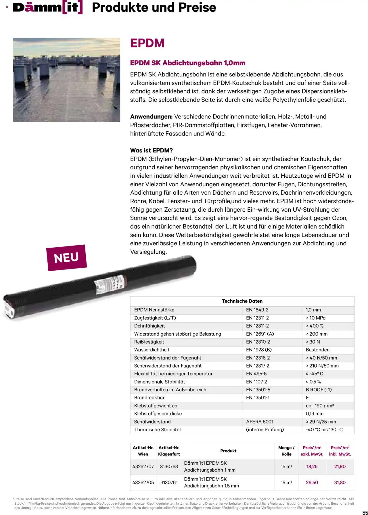 Lagerhaus Dämm[it] Katalog 2025 gültig ab 08.01.2025 | Seite: 55