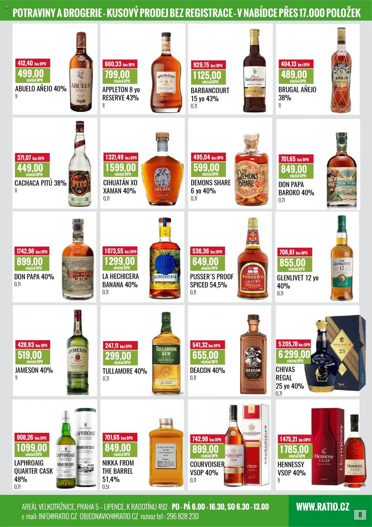 Ratio leták od 01.06.2025 | Strana: 9 | Produkty: Chivas, Cachaça, Don Papa Baroko, Drogerie
