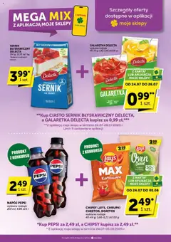 ABC Gazetka od 24.07.2025 | Strona: 16 | Produkty: Chrupki, Jogurt naturalny, Doritos, Jogurt