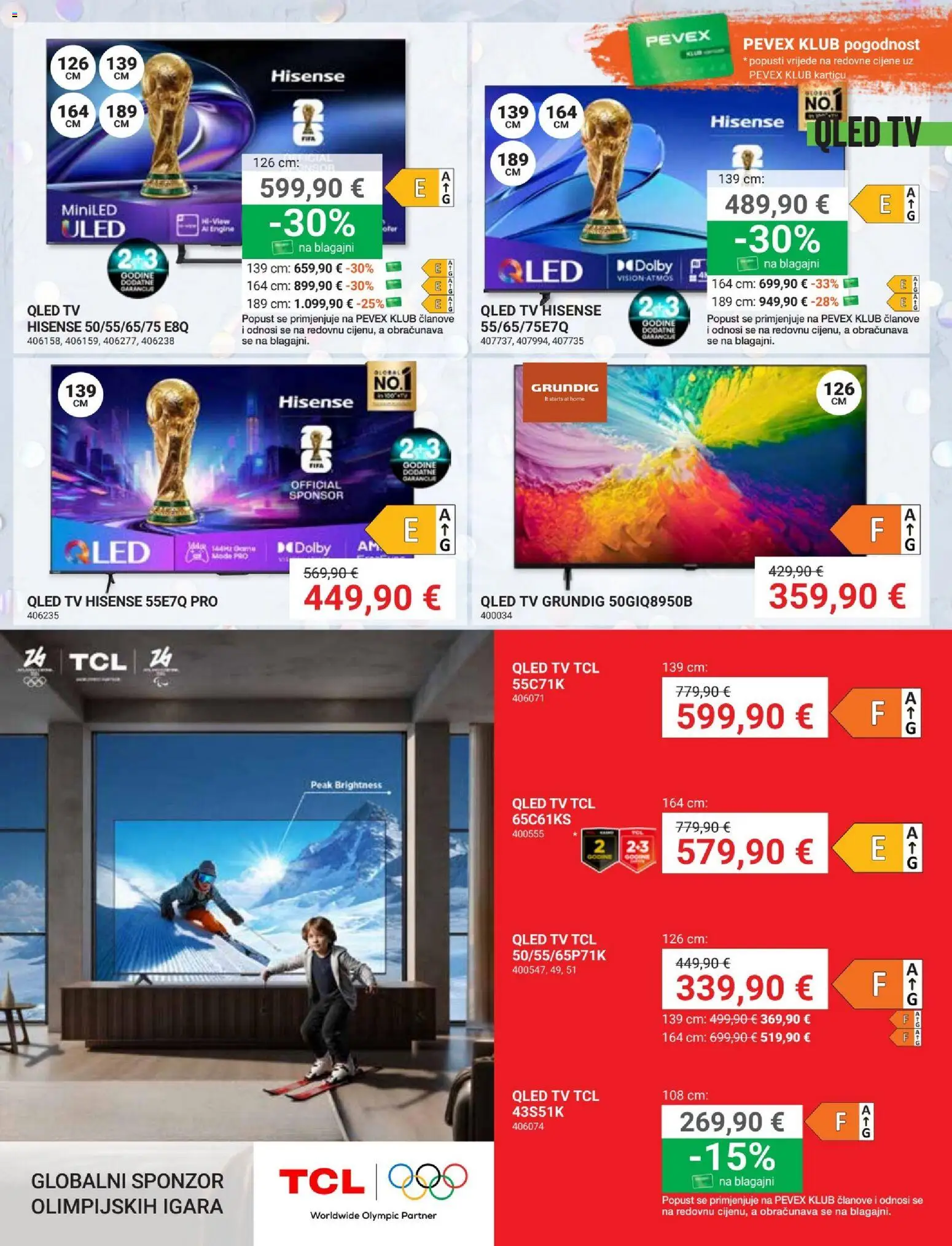 Pevex katalog | vrijedi od 05.02.2026 | Stranica: 3 | Proizvodi: Tv