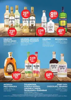 Pogląd oferty "Al.Capone gazetka" - ważna od 09.03.2026 | Strona: 29 | Produkty: Limonka, Tiramisu, Becherovka