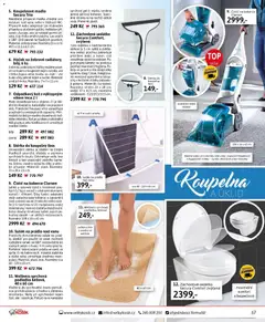 Náhled letáku Velký Košík katalog duben 2026 od 01.04.2026 | Strana: 67 | Produkty: Sušák na prádlo, Síť, Koberce, Koš