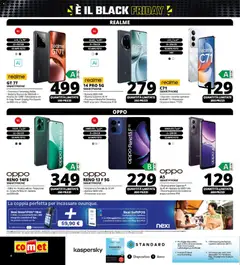 Anteprima del volantino Comet - Black Friday valido a partire dal 13.11.2025 | Pagina: 4 | Prodotti: Acqua, Telefono, Smartphone, PC