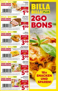 Billa 2Go Bons ab 05.03.2026 gültig