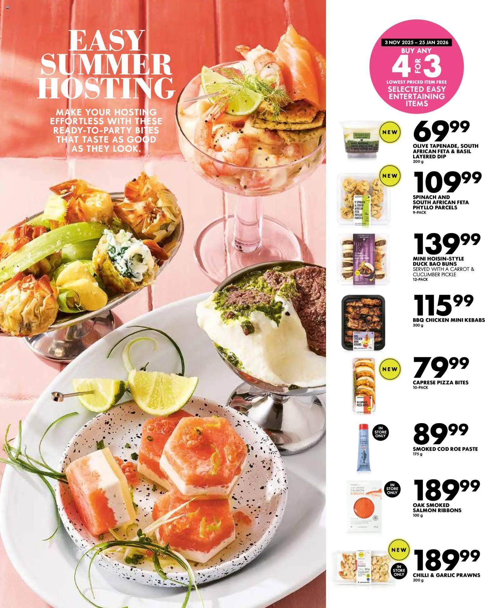 New Woolworths catalogue – valid from 03.11.2025 | Page: 3 | Products: Buns, Pizza, Garlic, Chilli
