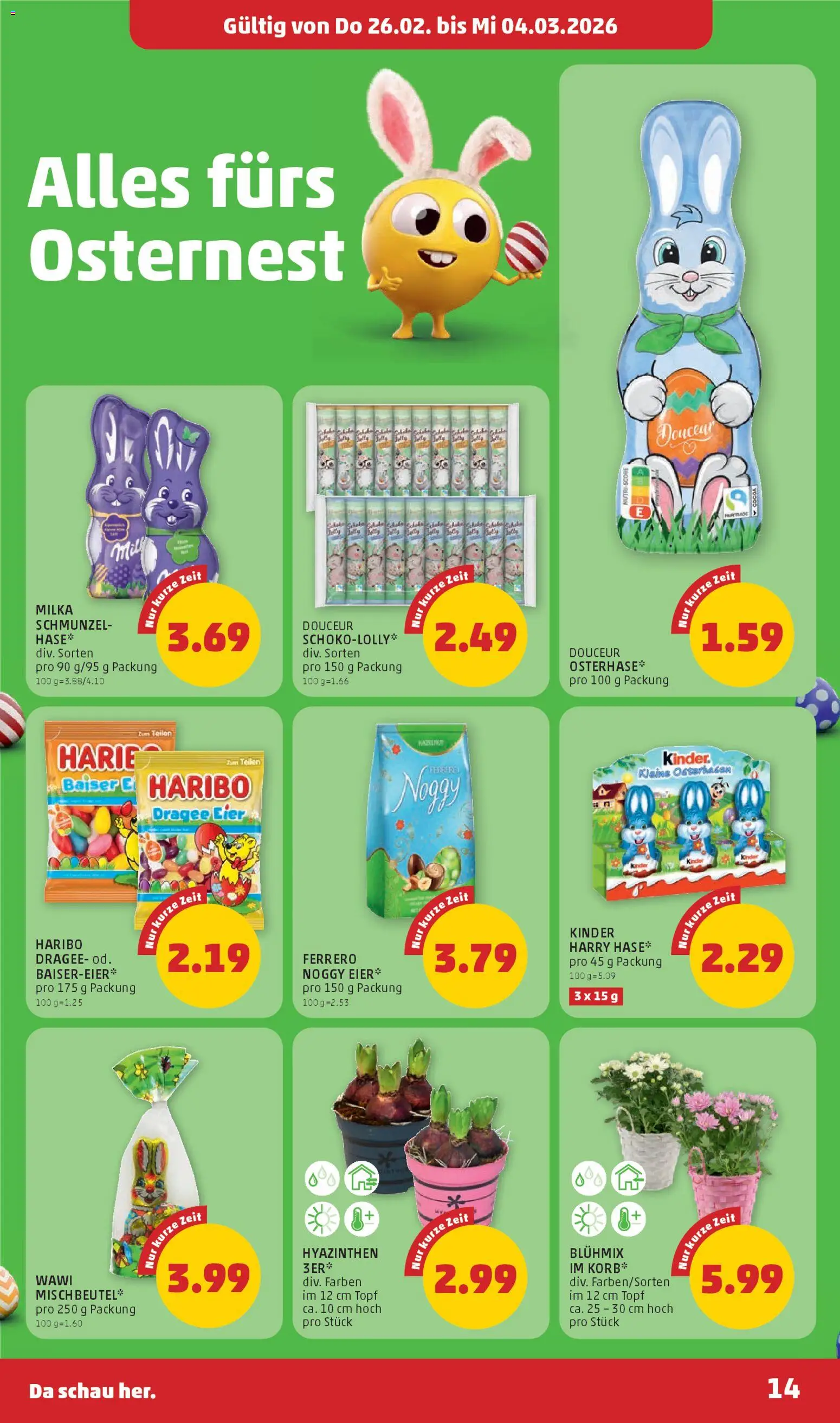 Penny Markt Flugblatt gültig ab 26.02.2026 | Seite: 14 | Produkte: Eier