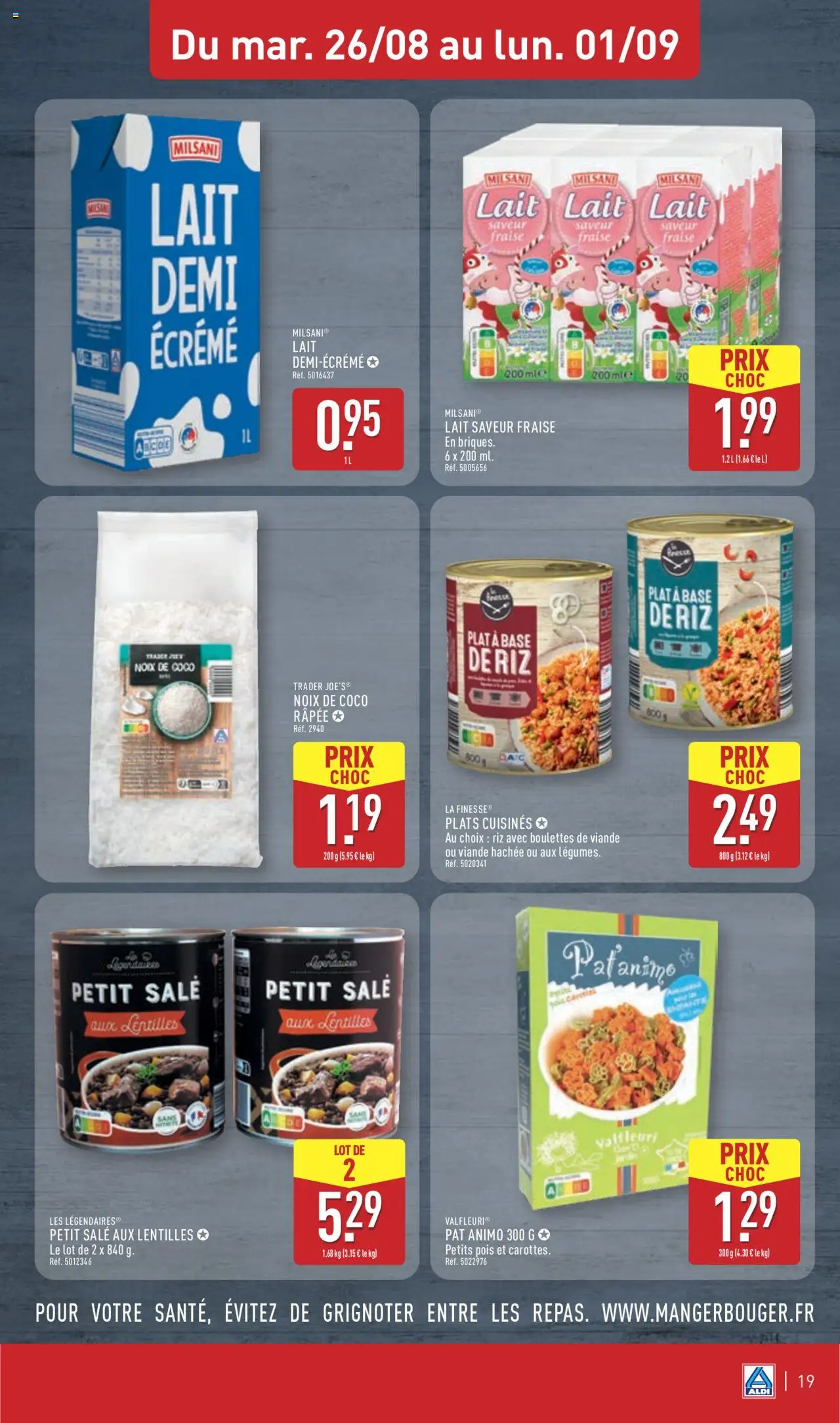  | Page: 22 | Produits: Base, Viande hachée, Viande, Noix
