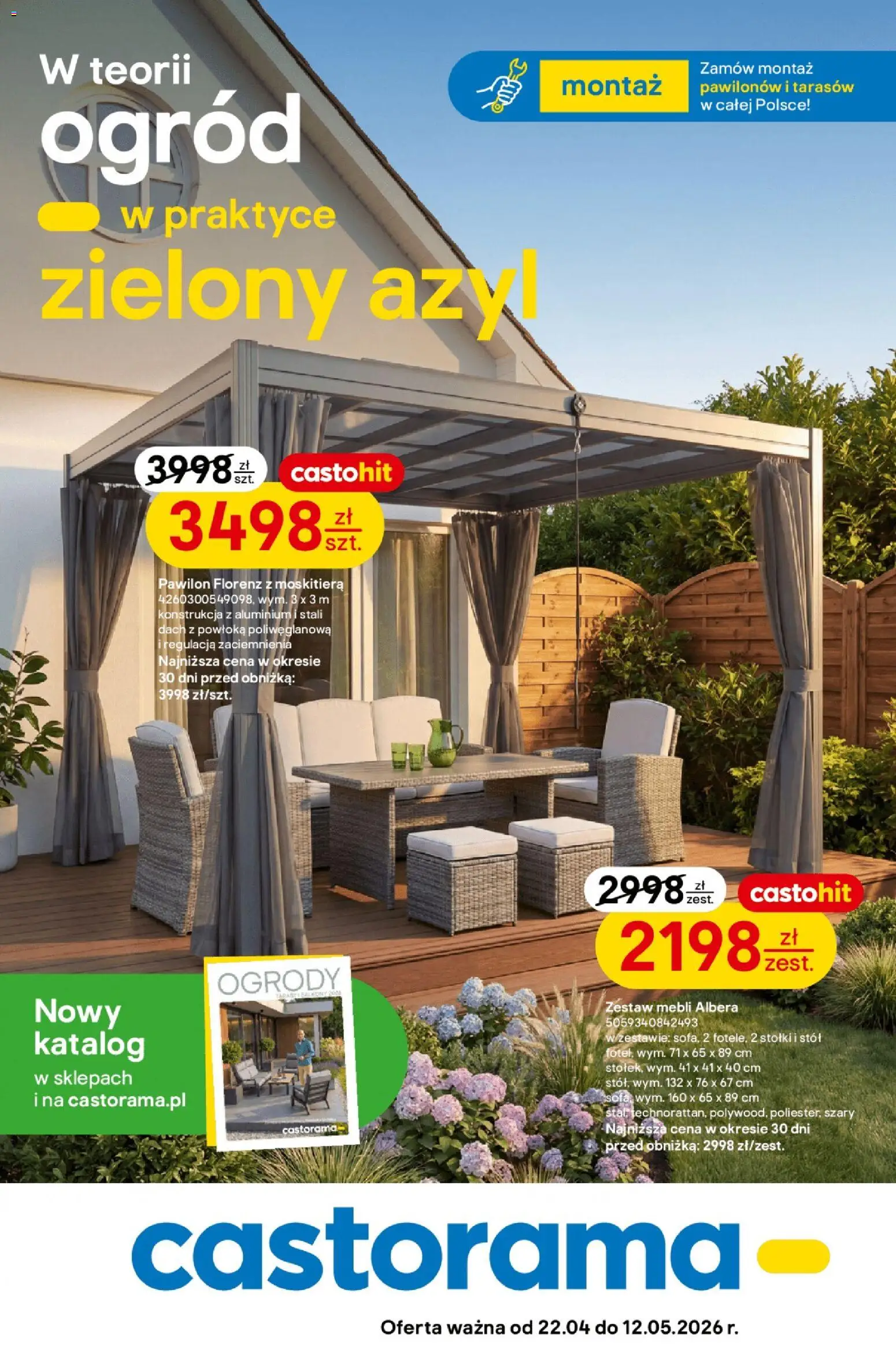 Castorama gazetka od 22.04.2026 | Strona: 1 | Produkty: Stół