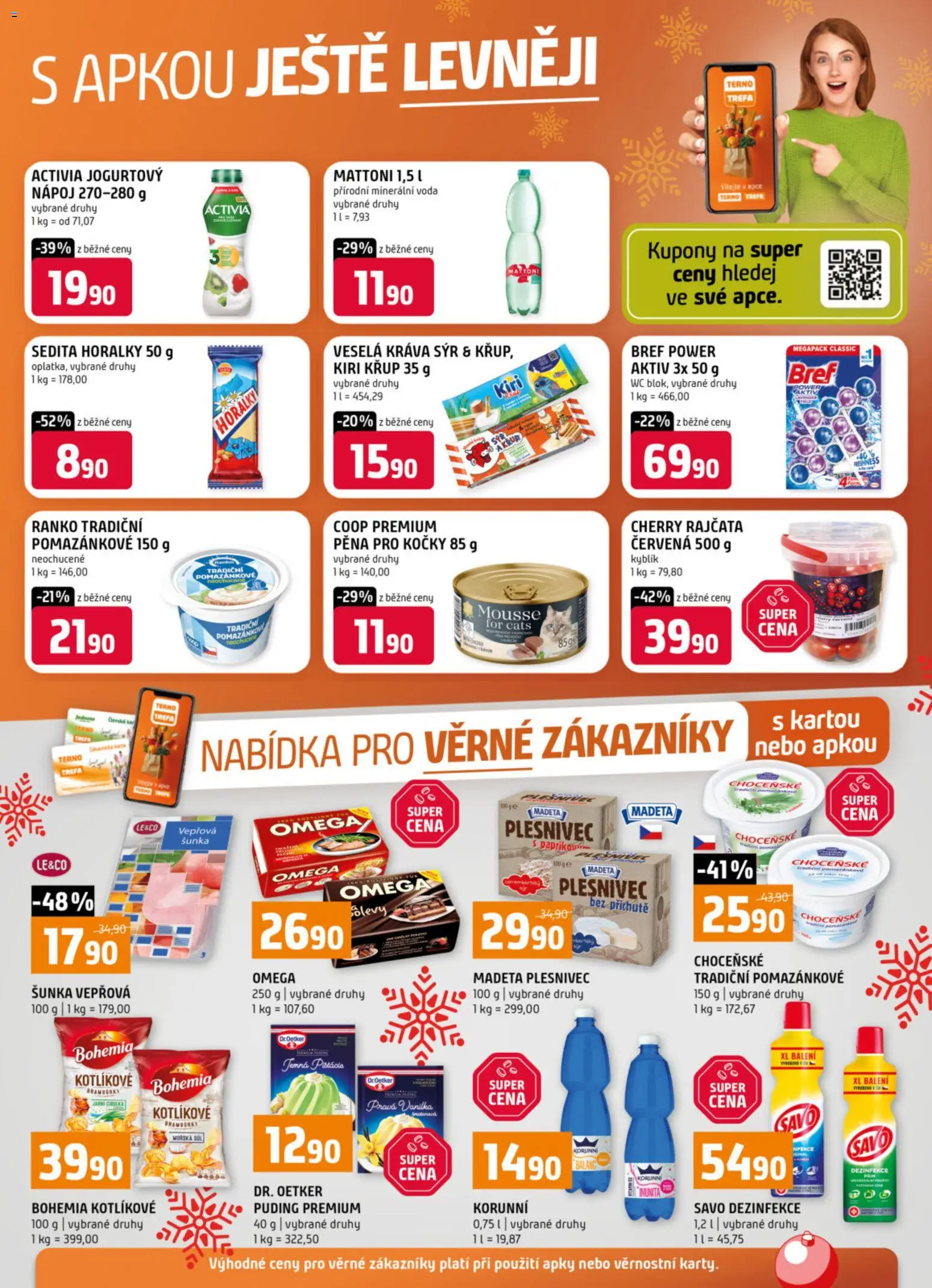 Terno leták od 10.12.2025 | Strana: 24 | Produkty: Mattoni, Omega, Puding, Minerální voda