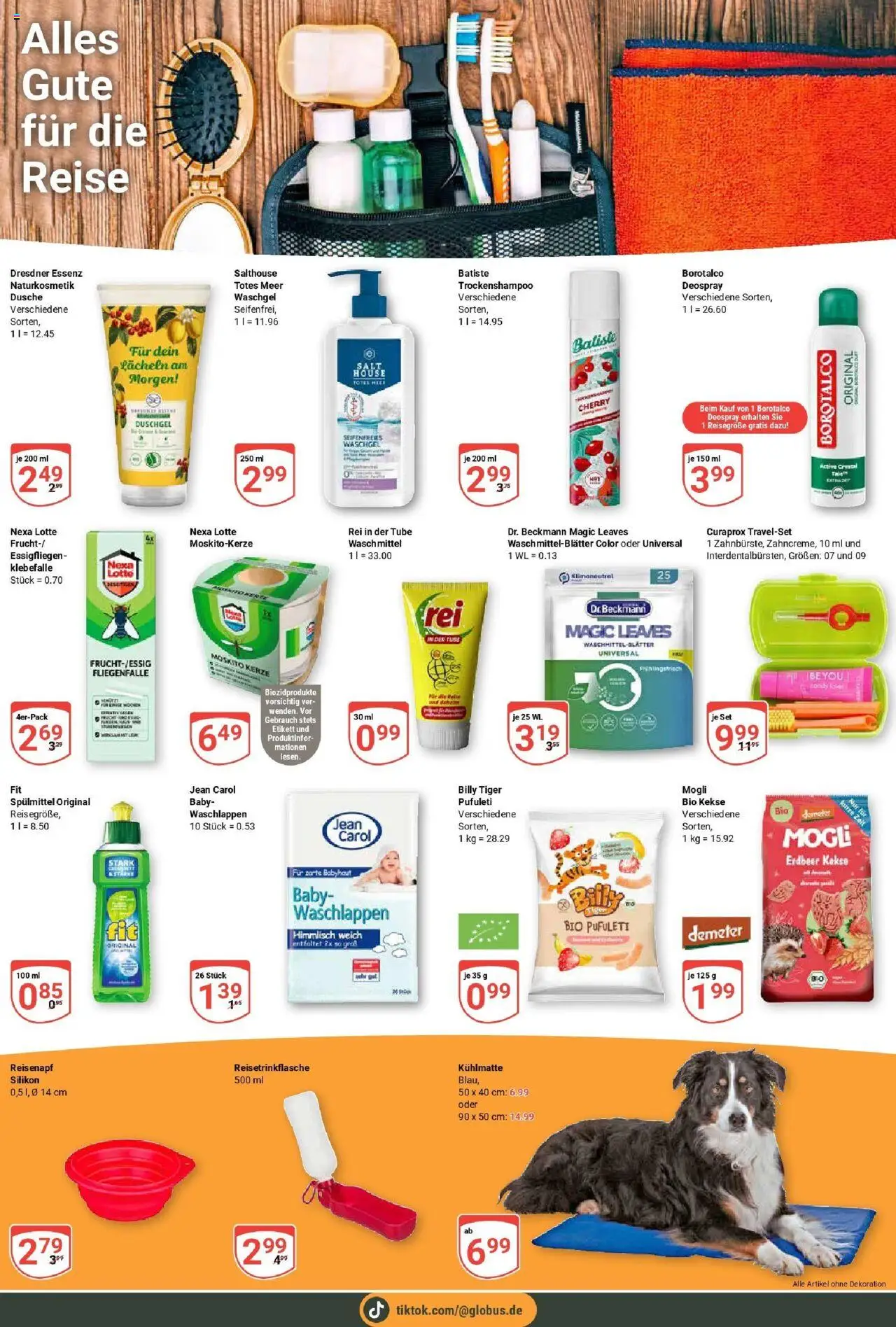 Globus prospekt Maintal-Dörnigheim	 - gültig ab dem 08.06.2025 | Seite: 20 | Produkte: Dusche, Shampoo, Duschgel, Kekse