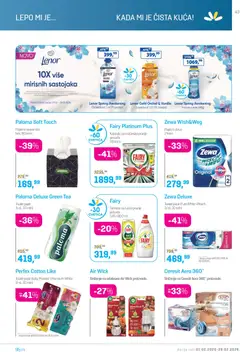 Lilly drogerie katalog - pregled Lilly drogerie kataloga - važi od 01.02.2026 | Strana: 43 | Proizvode: Lenor, Toalet papir, Kapsule, Ubrus