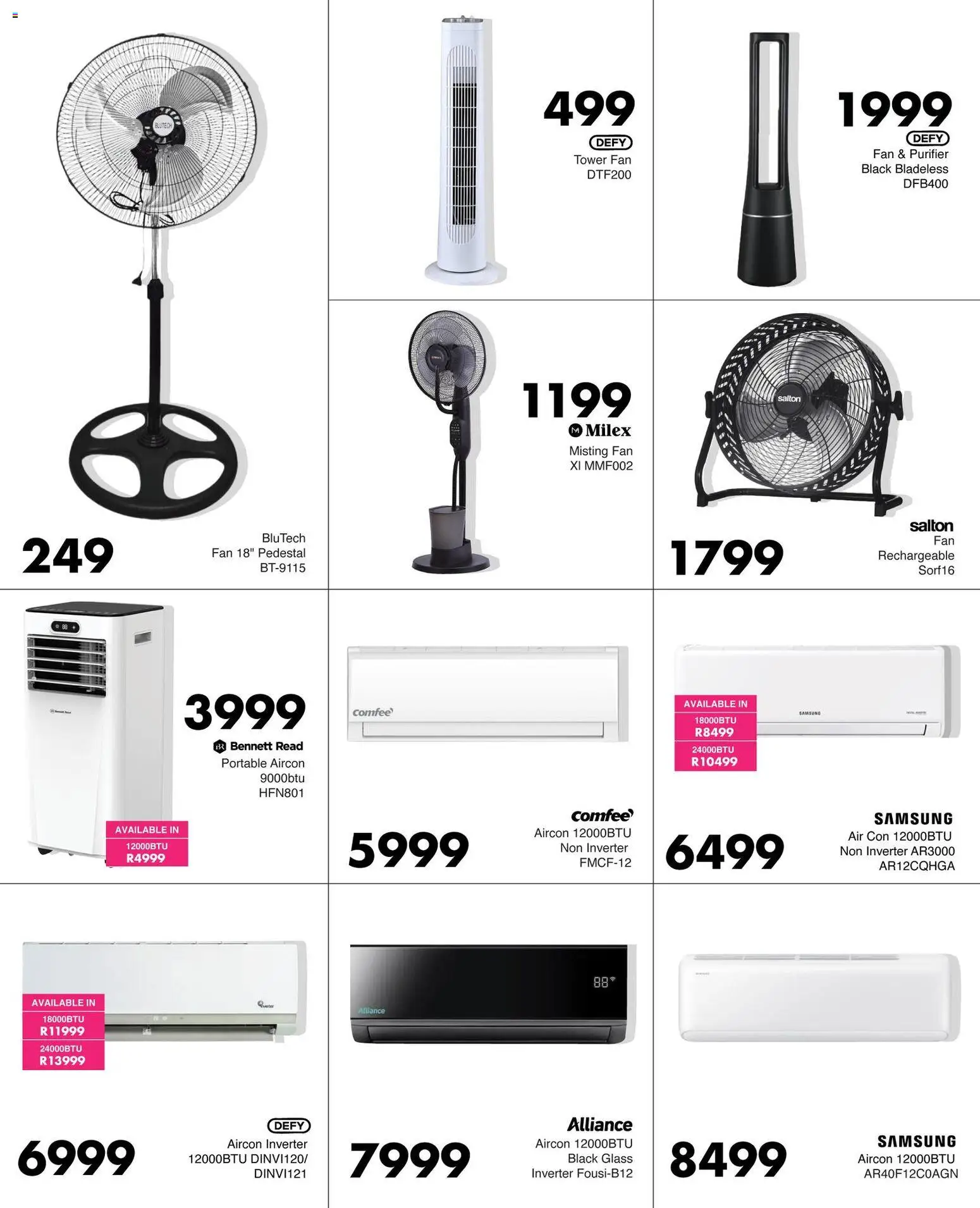New Save catalogue – valid from 19.02.2026 | Page: 5 | Products: Pedestal, Fan