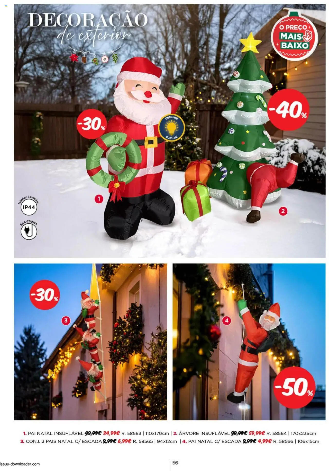 Espaço Casa Catálogo de Natal 2025 │ válido de 11.10.2025 | Página: 56 | Produtos: Escada
