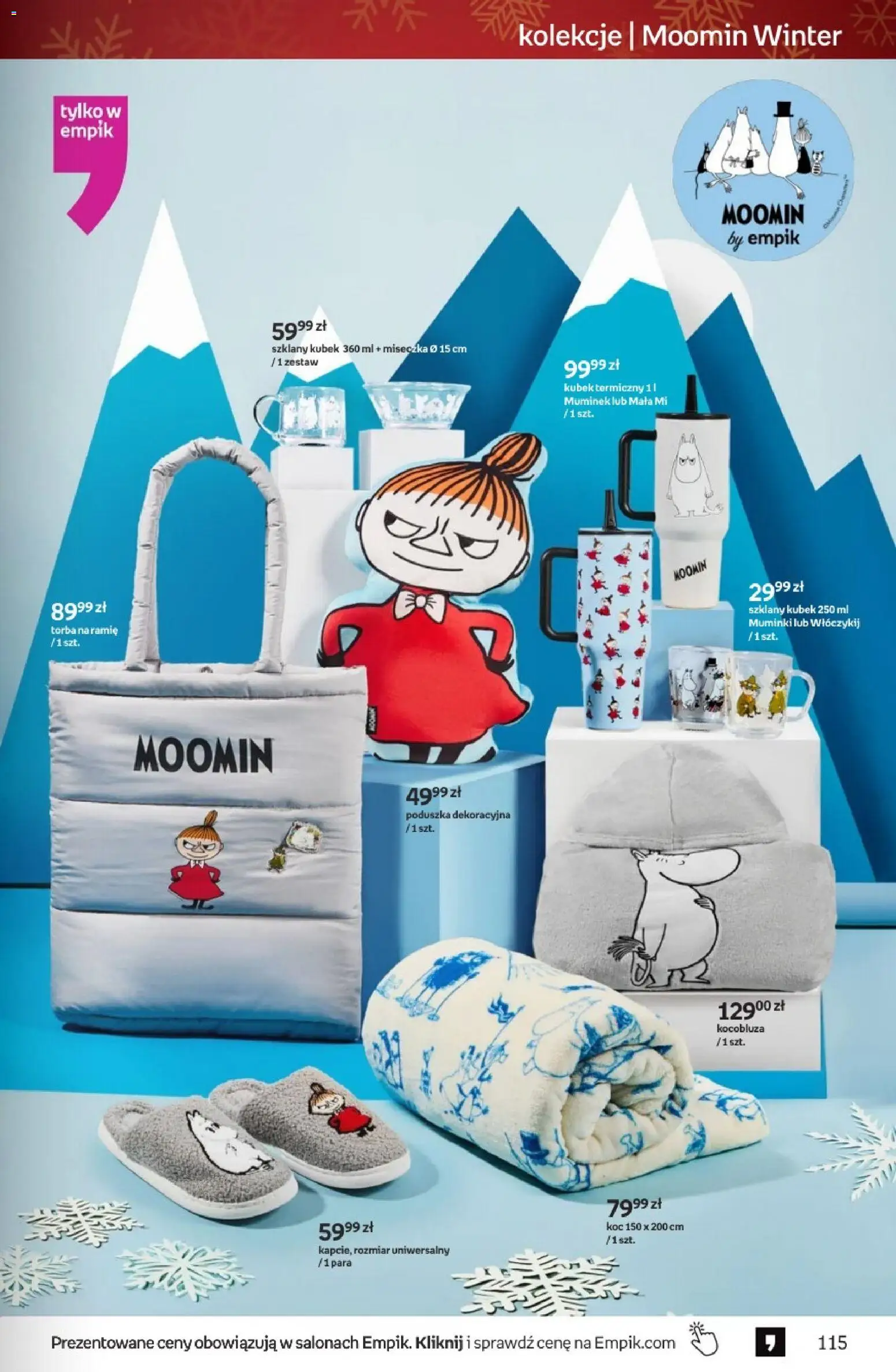 Empik Black Friday od 12.11.2025 | Strona: 115 | Produkty: Torba, Poduszka, Koc