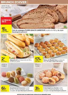 Carrefour - Prévisualisation de Carrefour catalogue semaine 52 valide à partir de 23.12.2025 | Page: 12 | Produits: Plateau, Macarons, Pain, Chocolat
