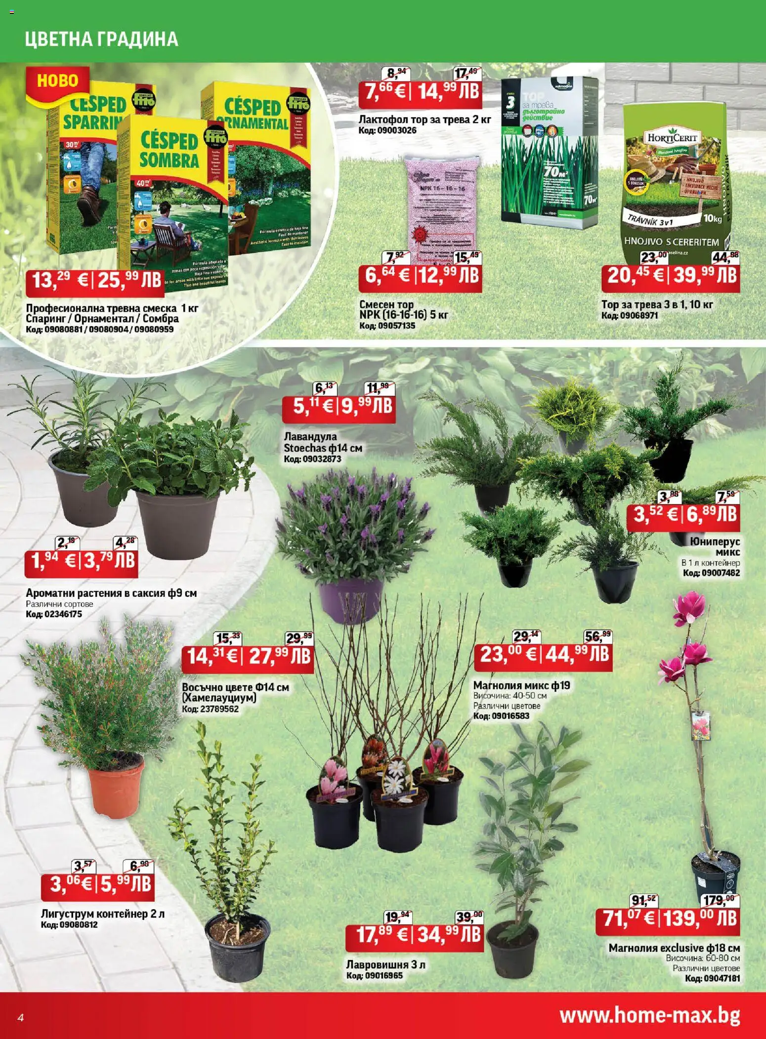 {H1} | Страница: 4 | Продукти: Контейнер, Саксия