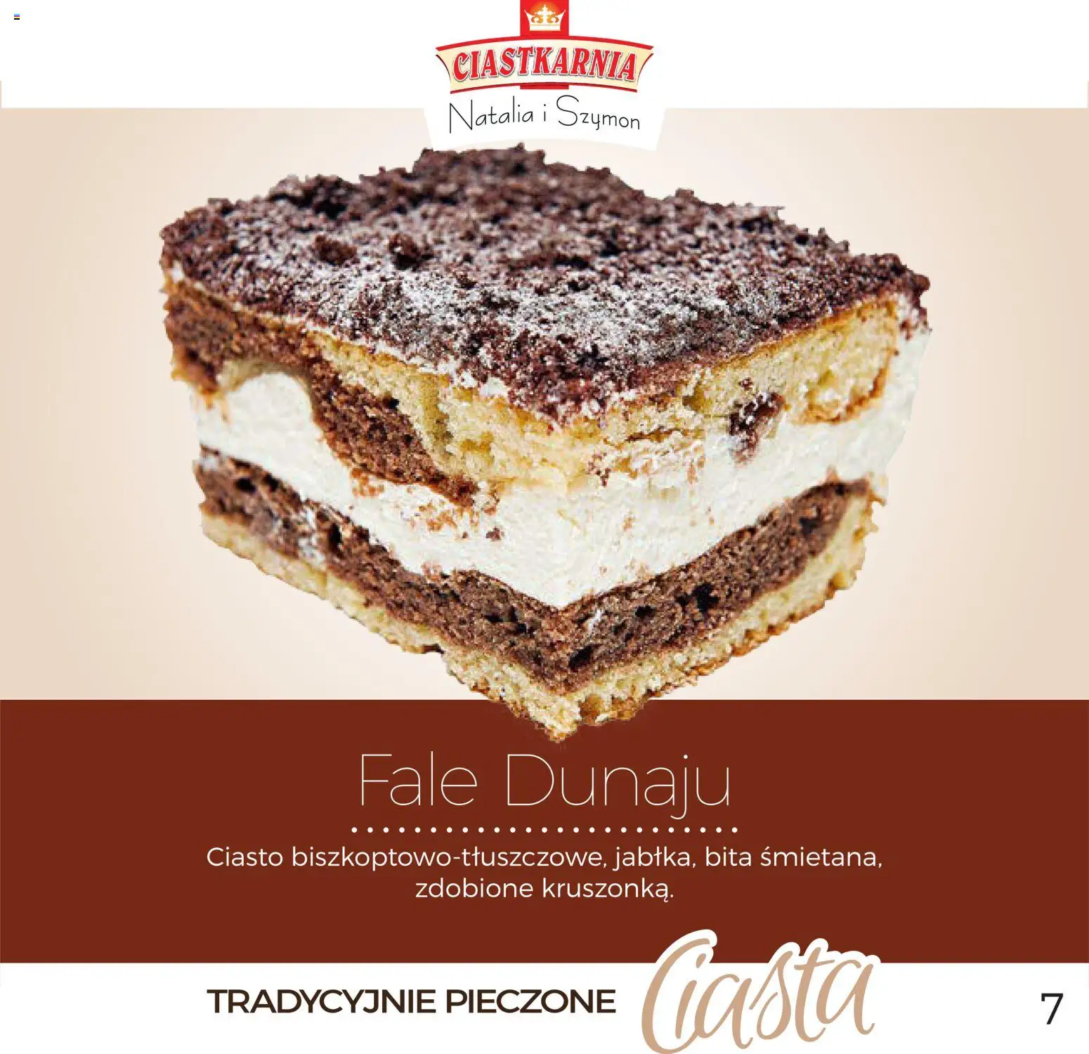 Topaz Gazetka - Ciasta  od 01.12.2025 | Strona: 7 | Produkty: Ciasto