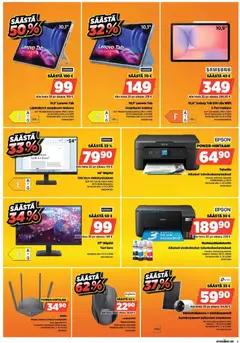 Power-mainoslehti voimassa 08.03.2026 alkaen | Sivu: 11 | Tuotteet: Valvontakamera, Reititin, Tulostin, Hiiri