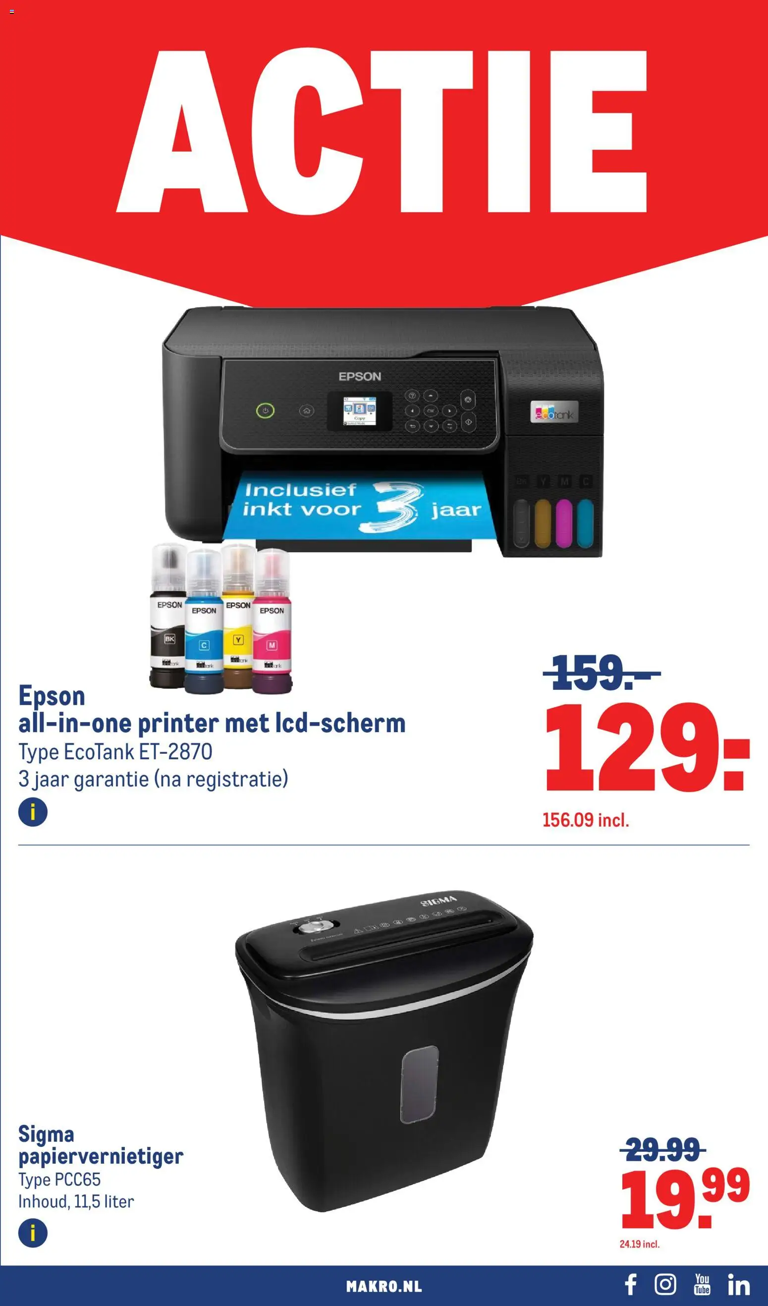 {H1} | Pagina: 19 | Producten: Printer