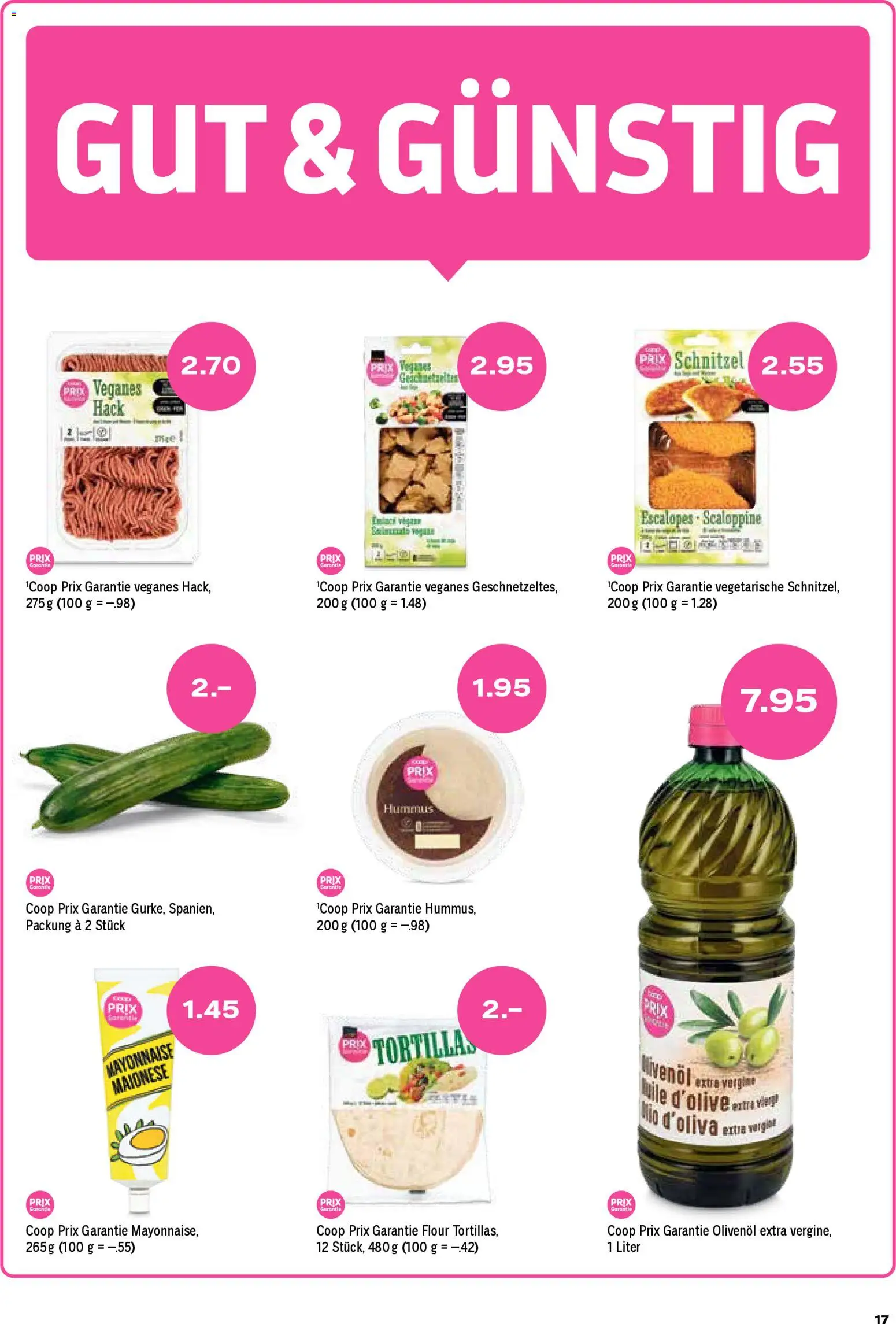 Coop Aktionen – gültig ab 15.01.2026 | Seite: 17 | Produkte: Mayonnaise