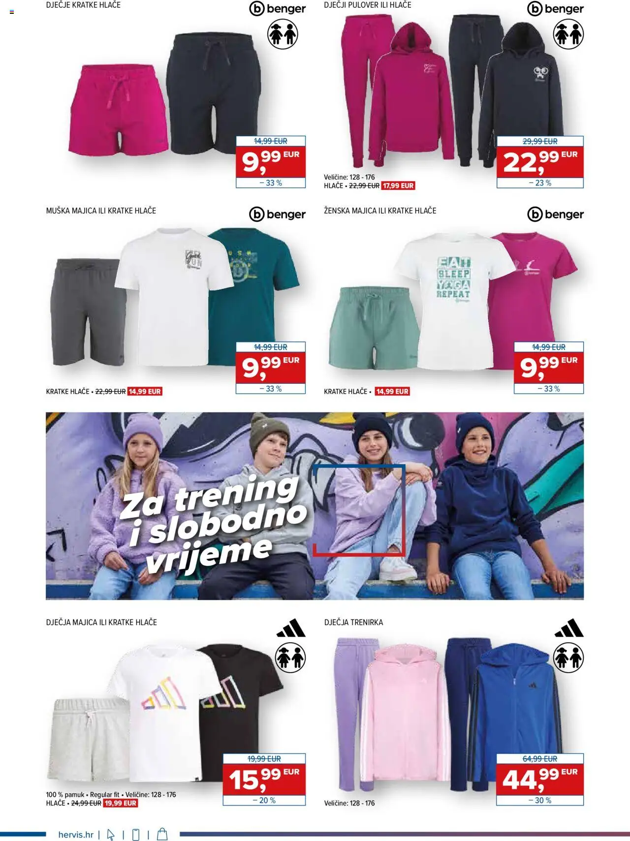 Hervis katalog | vrijedi od 27.08.2025 | Stranica: 2 | Proizvodi: Majica, Hlače, Kratke hlače, Trenirka