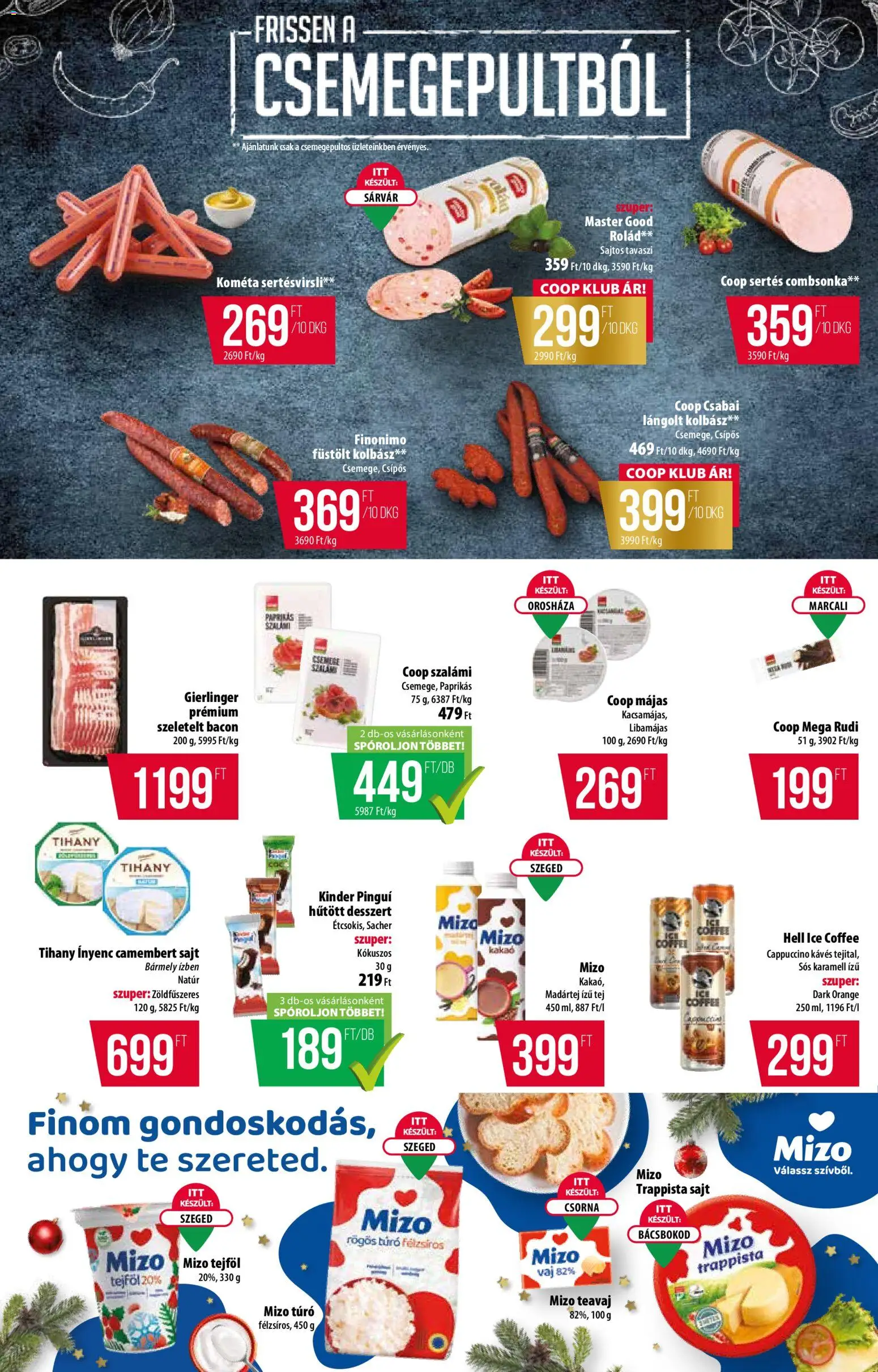 COOP akciós ujság - amely érvényes a következő dátumtól: 04.12.2025 | Oldal: 2