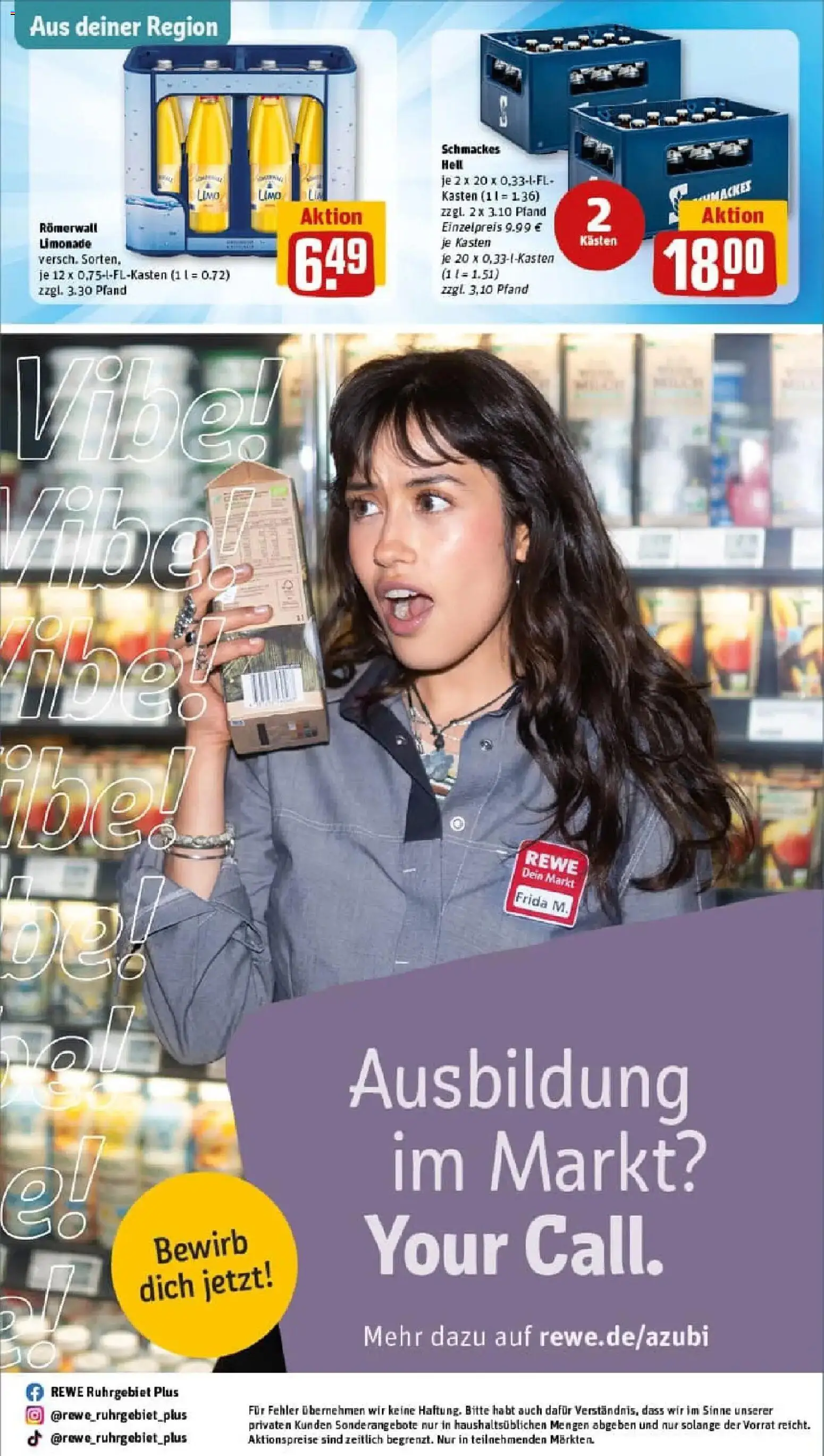 Rewe prospekt Recklinghausen	 – gültig ab 29.12.2025 | Seite: 24 | Produkte: Limonade