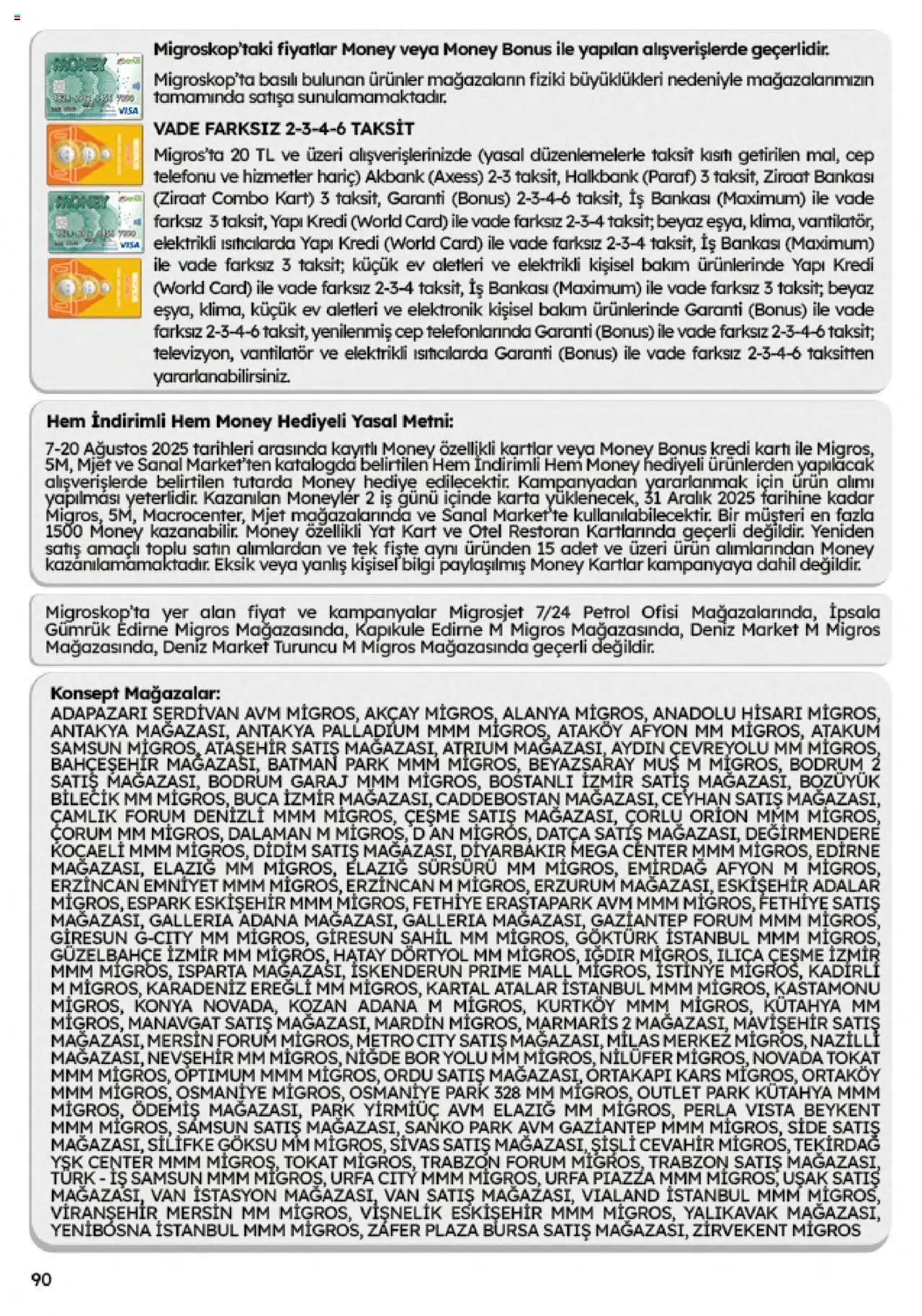 Migros Katalog - 5M Migroskop Dijital - 07.08.2025 tarihinden itibaren geçerlidir | Sayfa: 90 | Ürünler: Vantilatör
